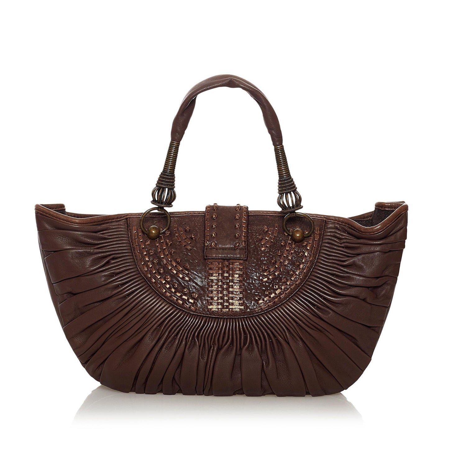Luxury DiorPlisse Leather Handbag (SHG-33252)
