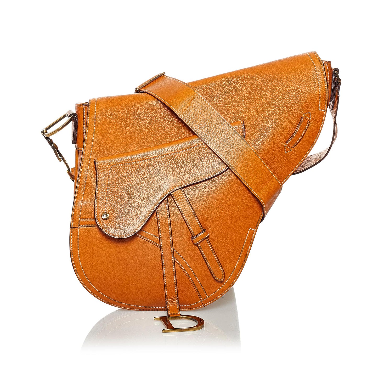 Luxury DiorSaddle Leather Crossbody Bag (SHG-36128)