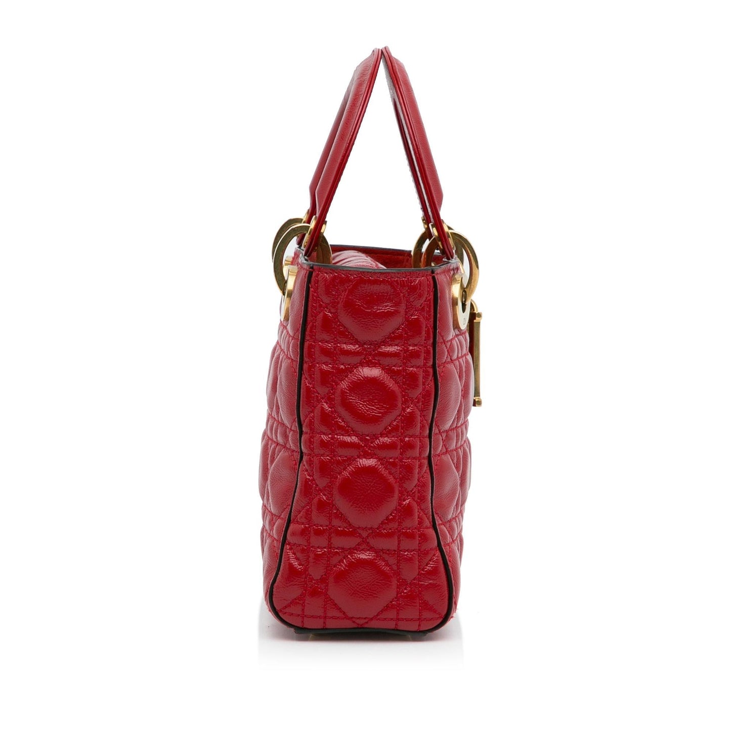 Luxury DiorSmall Cannage My Lady Luxury DiorLucky Badges (SHG-3s8lBy)