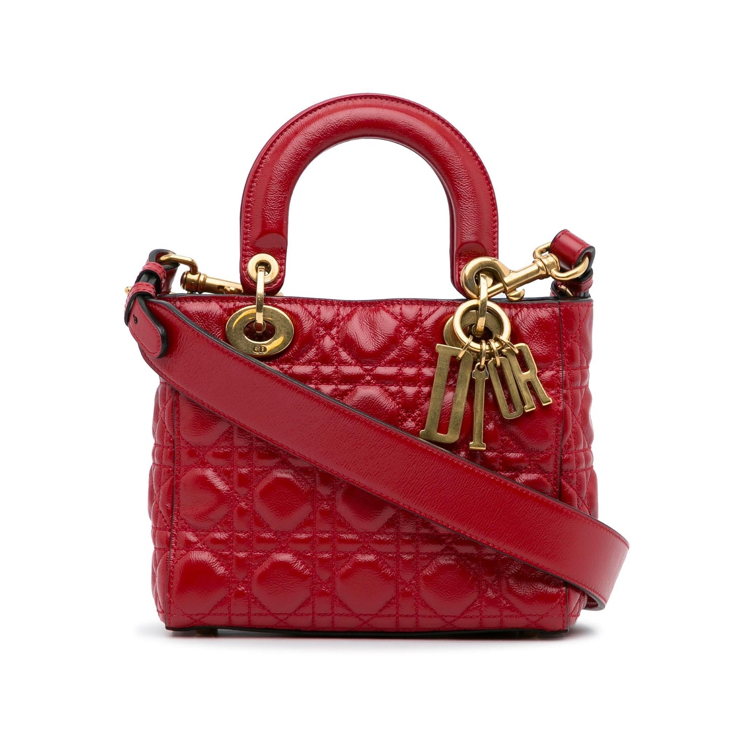 Luxury DiorSmall Cannage My Lady Luxury DiorLucky Badges (SHG-3s8lBy)