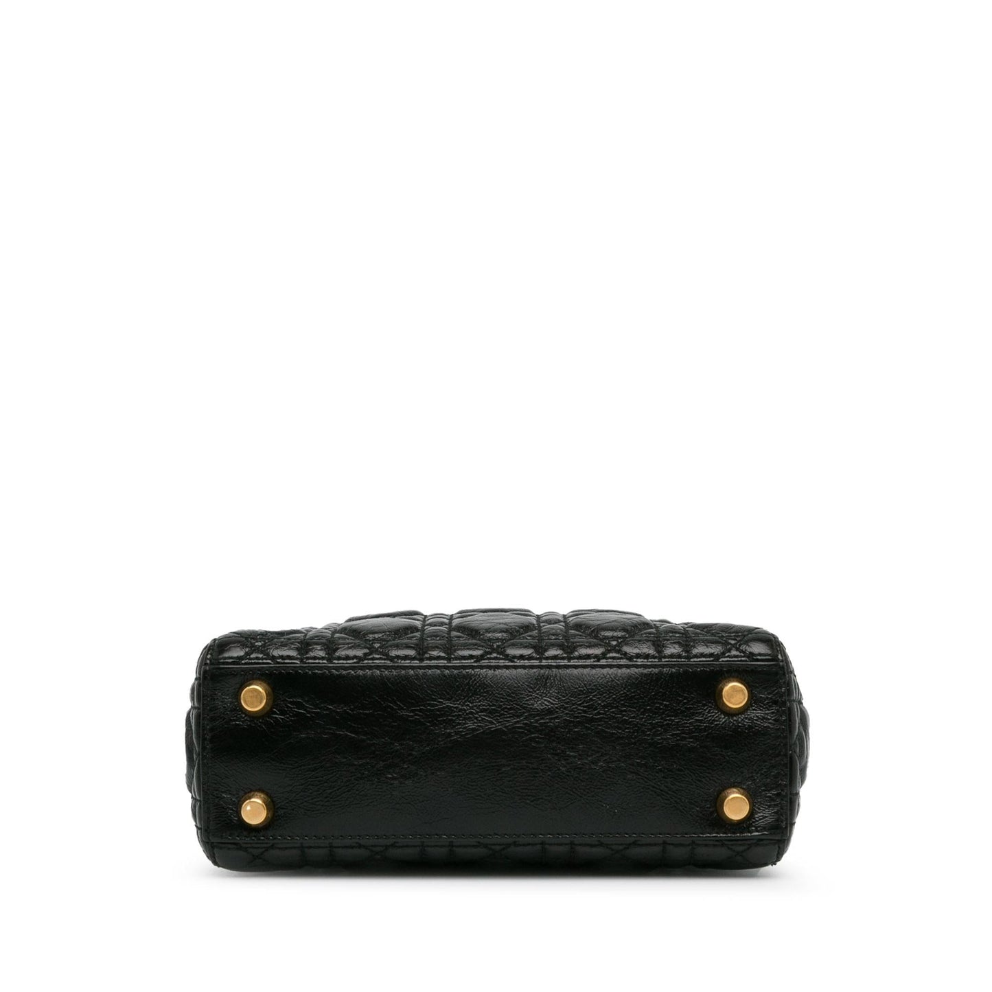 Luxury DiorSmall Crinkled Patent Cannage Lucky Badges My Lady Luxury Dior(SHG-RZhaEd)