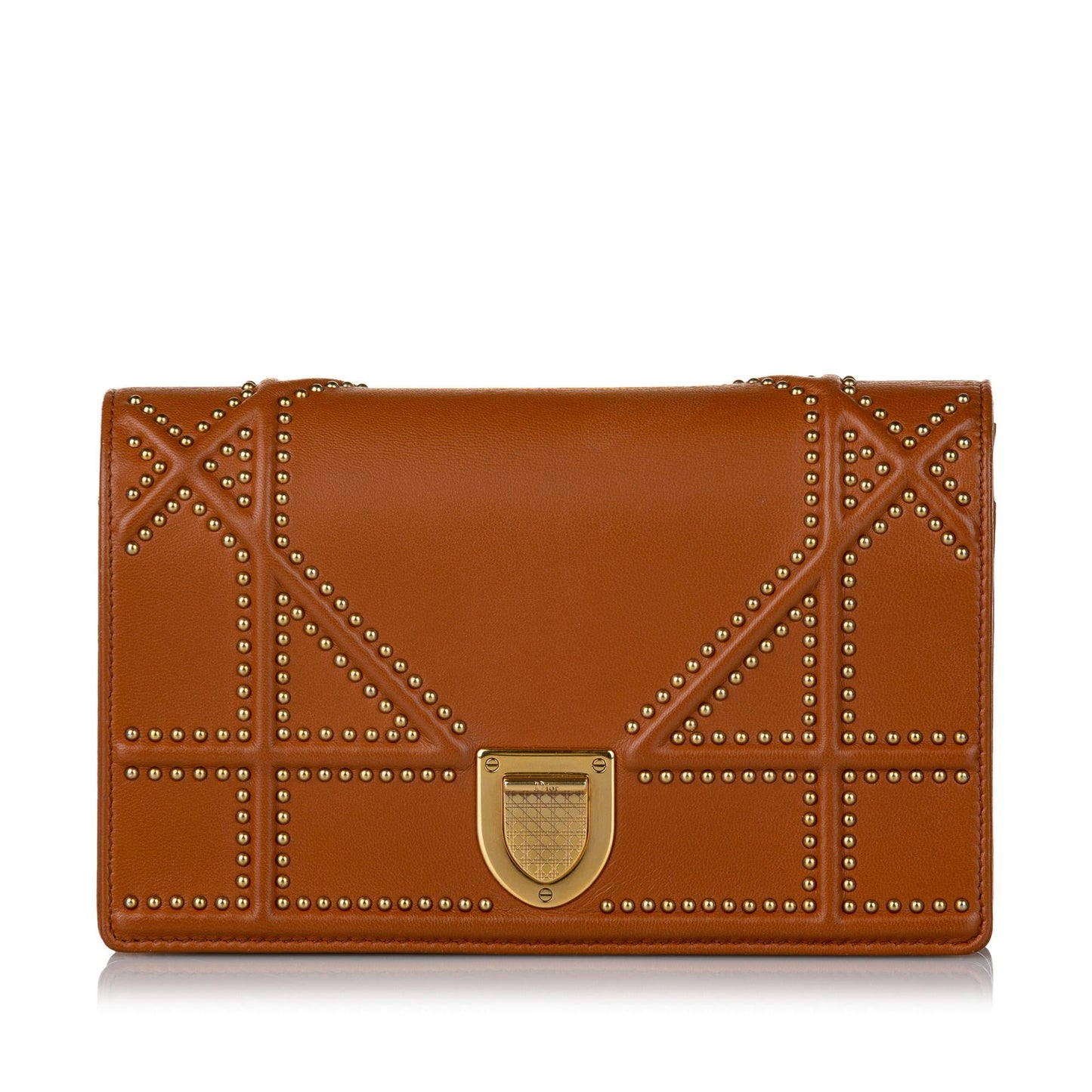 Luxury DiorSmall Studded Diorama Crossbody Bag (SHG-32613)