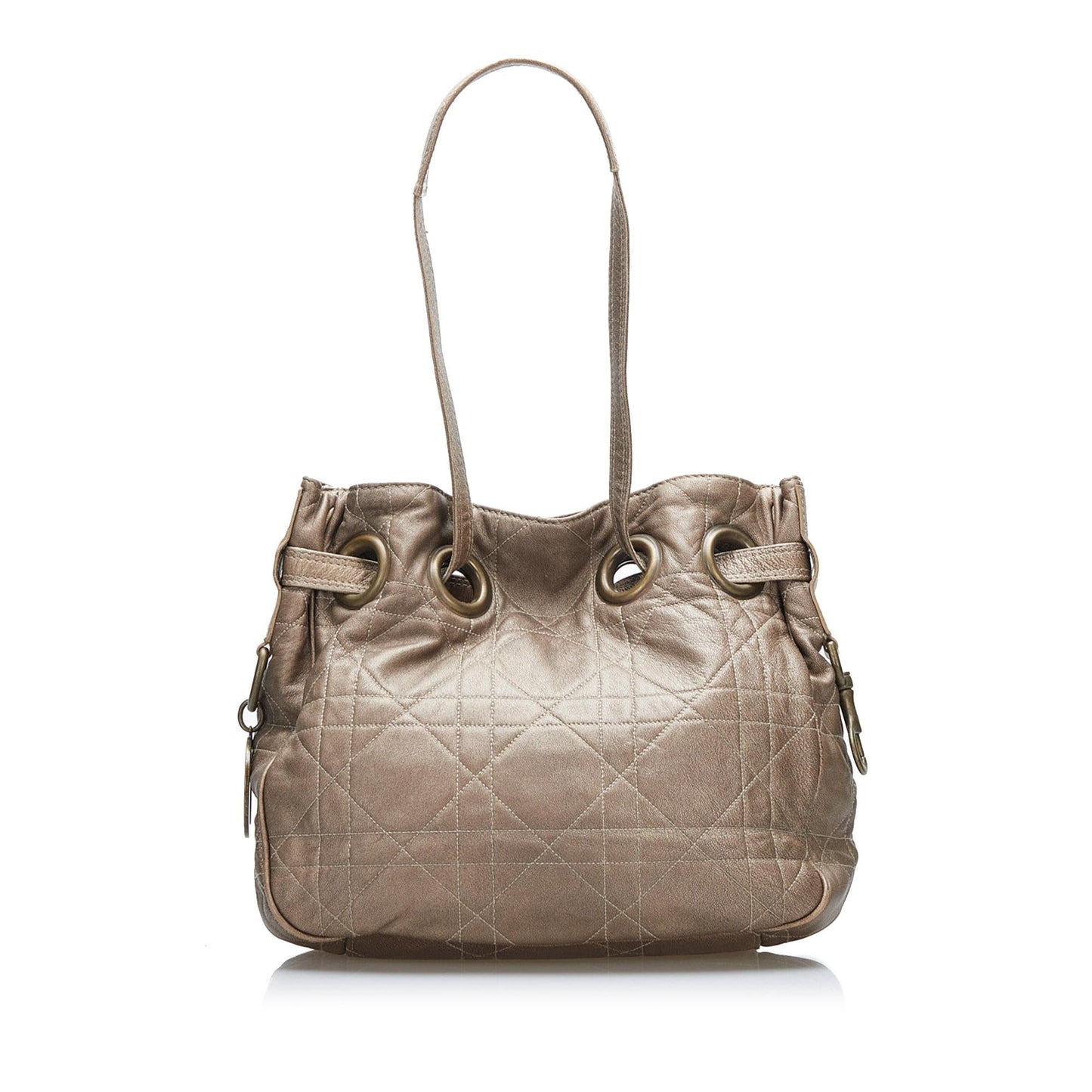 Luxury DiorSoft Cannage Bucket (SHG-5bcV7c)