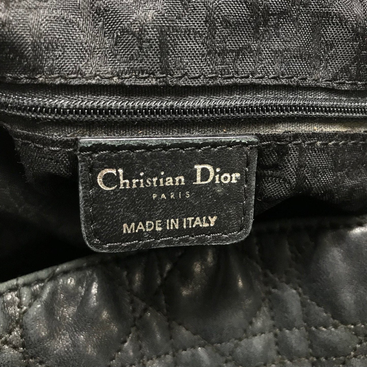 Dior Soft Large Black Tote