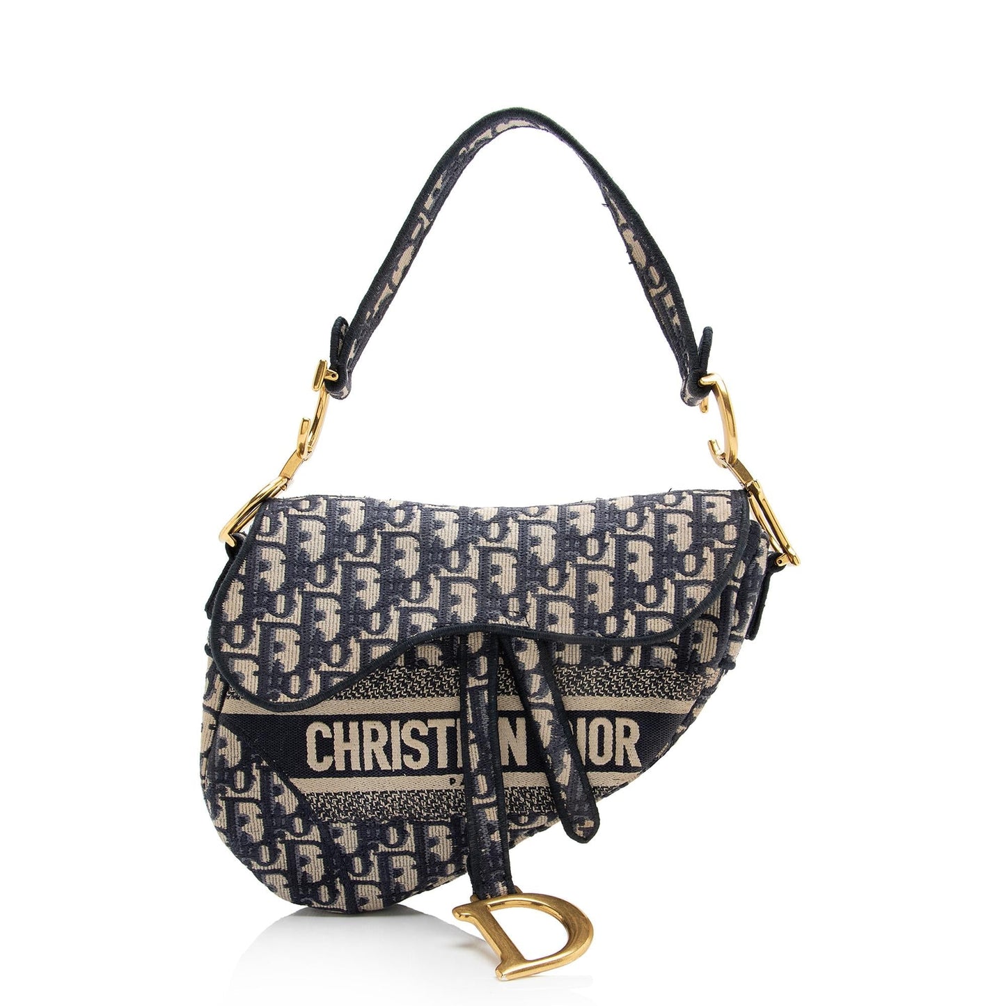Luxury DiorOblique Saddle Bag (SHF-23383)