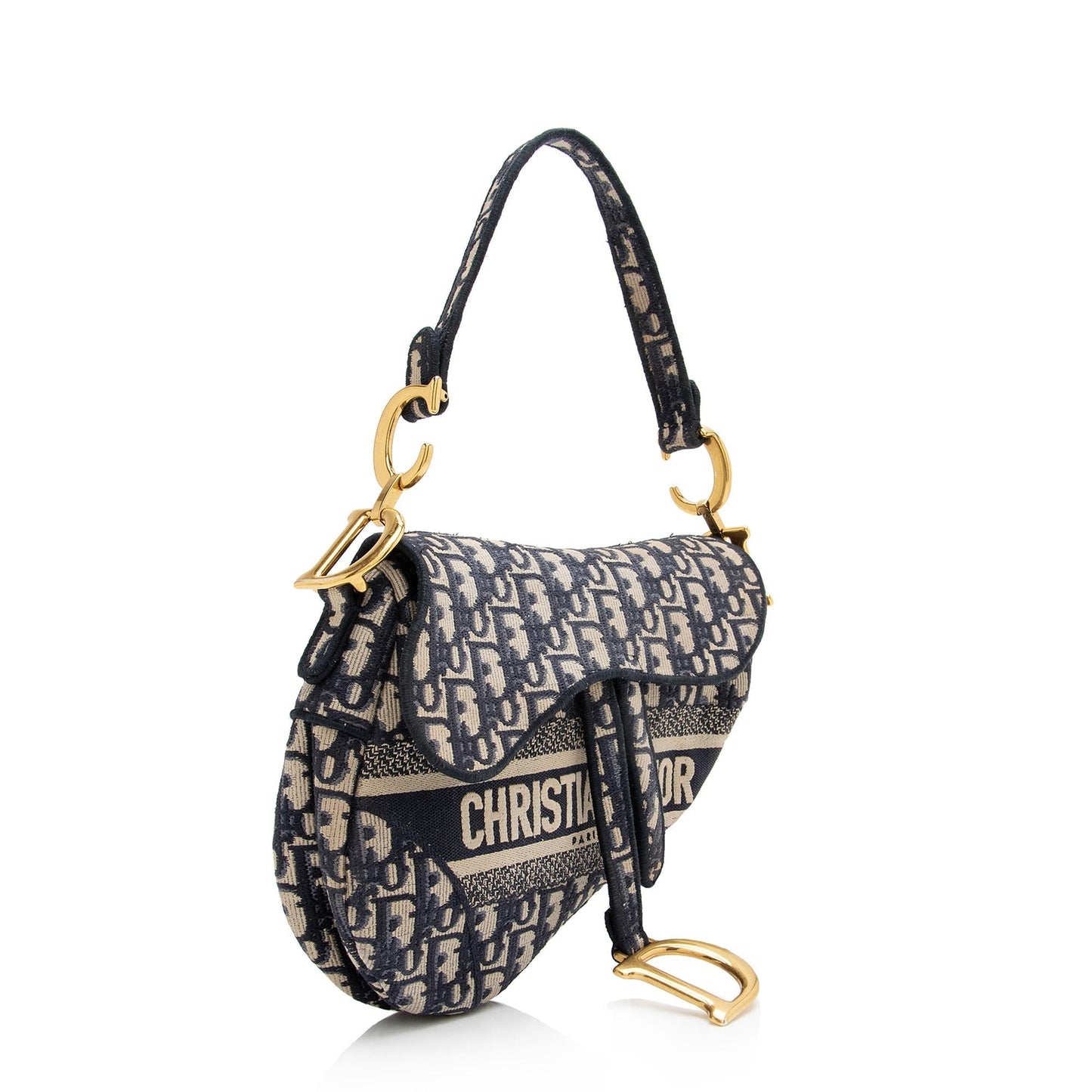 Luxury DiorOblique Saddle Bag (SHF-23383)