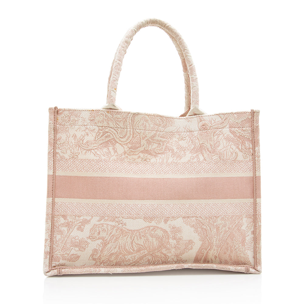 Luxury DiorToile De Jouy Small Book Tote (SHF-18510)