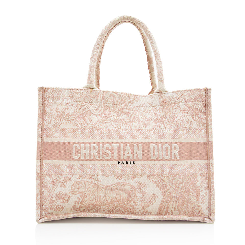 Luxury DiorToile De Jouy Small Book Tote (SHF-18510)