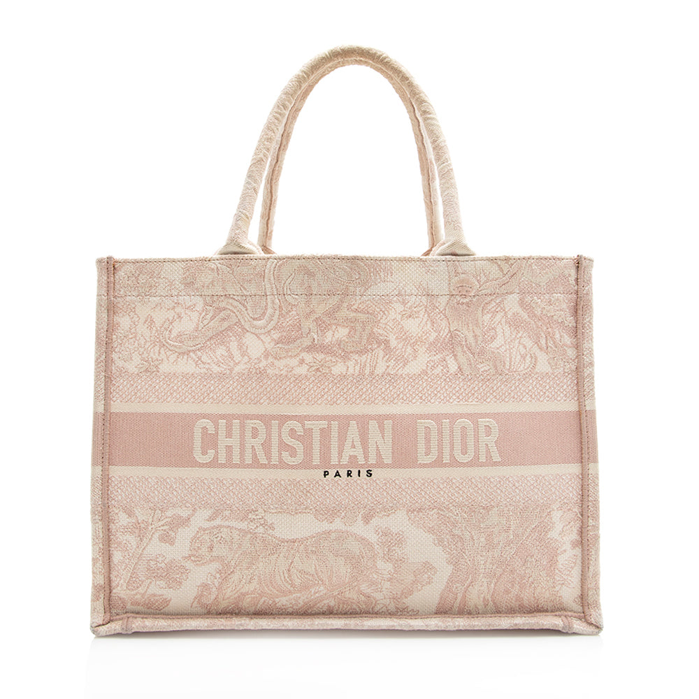 Luxury DiorToile De Jouy Small Book Tote (SHF-21541)
