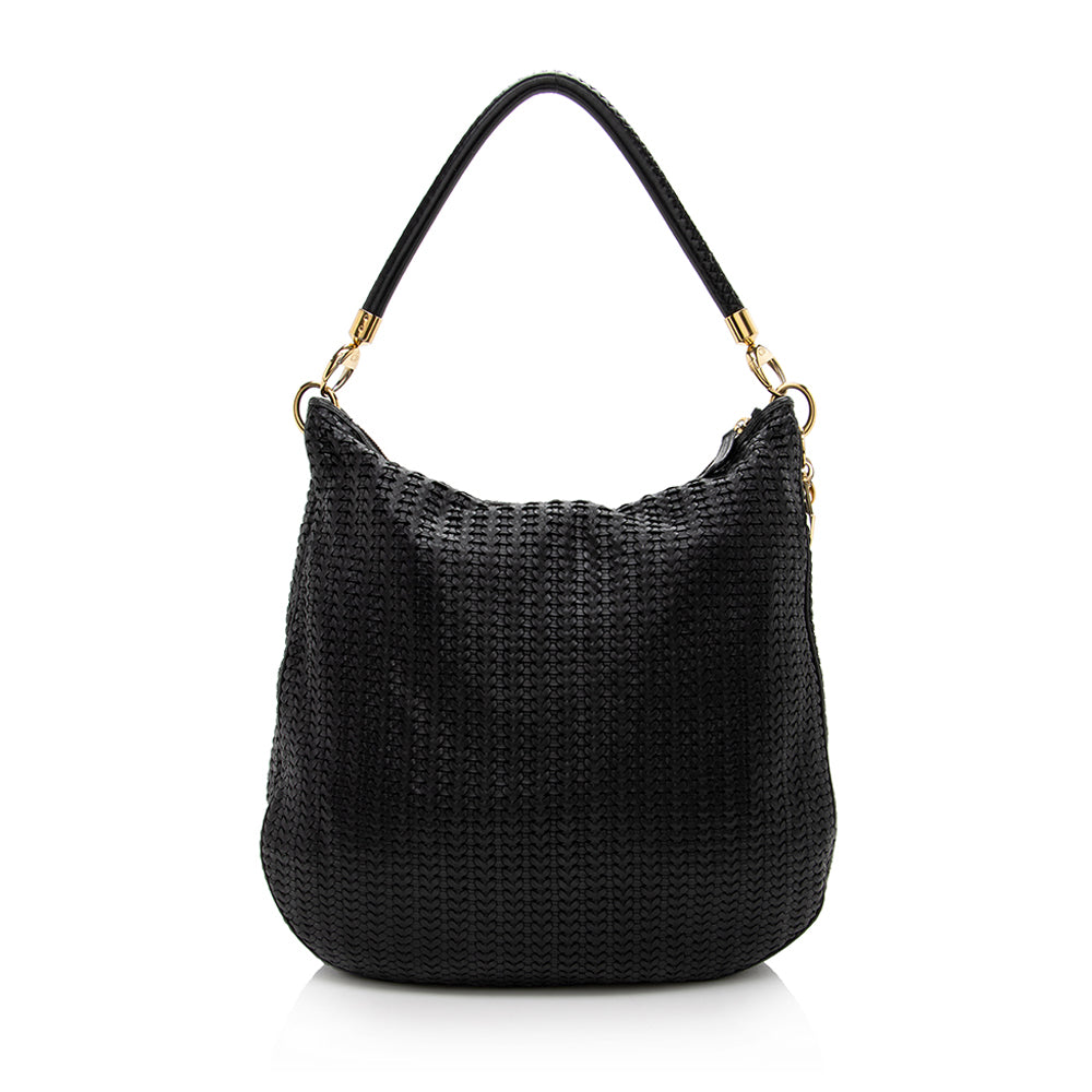 Luxury DiorWoven Leather Soft Lady Hobo (SHF-17157)