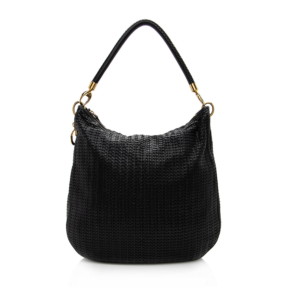 Luxury DiorWoven Leather Soft Lady Hobo (SHF-17157)