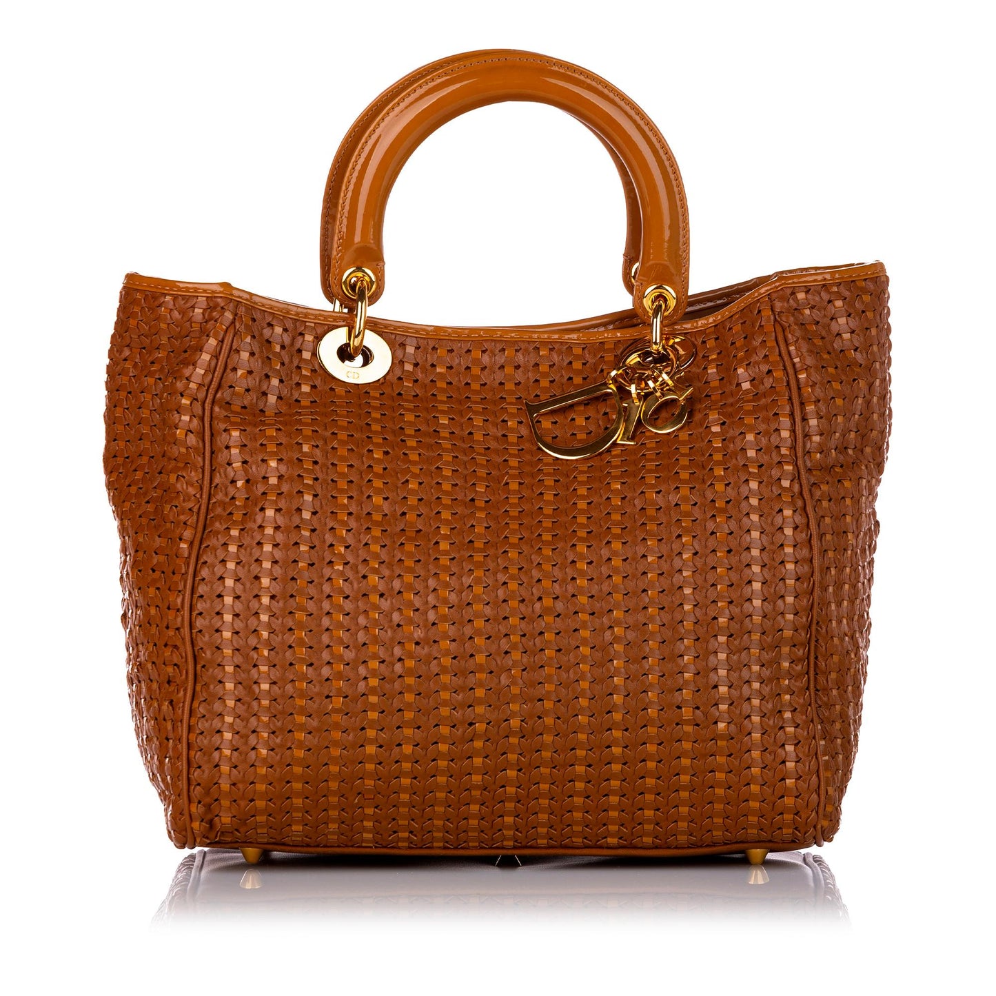 Luxury DiorWoven Soft Lady Luxury DiorLeather Tote Bag (SHG-25954)