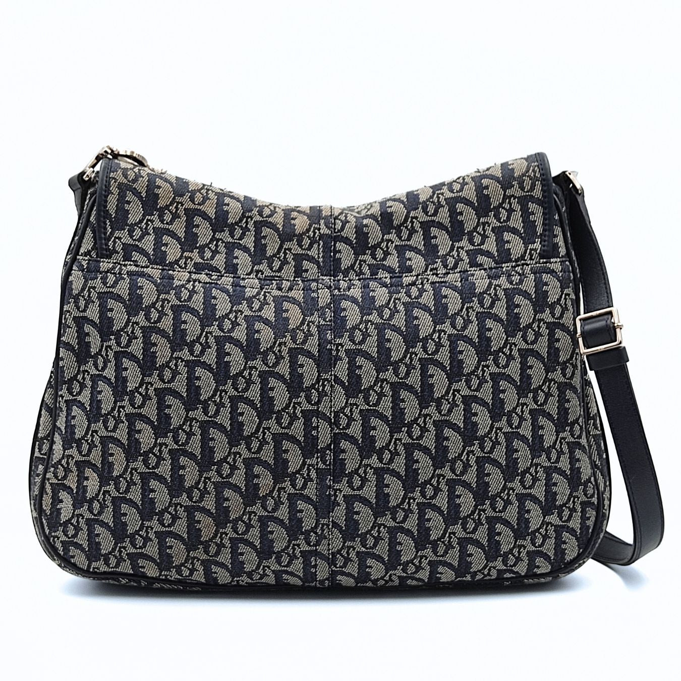 Luxury DiorSaddle large shoulder bag in monogram canvas