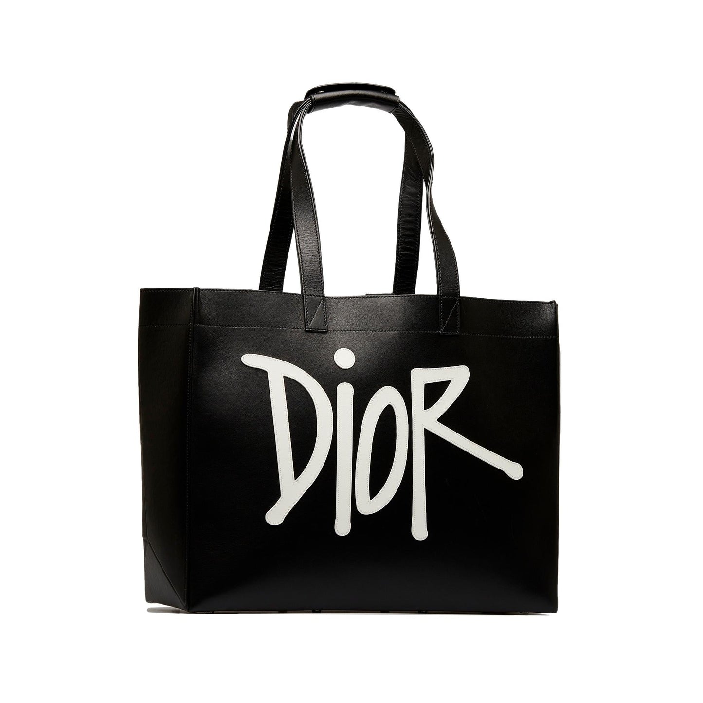 Luxury Diorx Stussy Large Logo Applique Tote (SHG-FLoMF8)