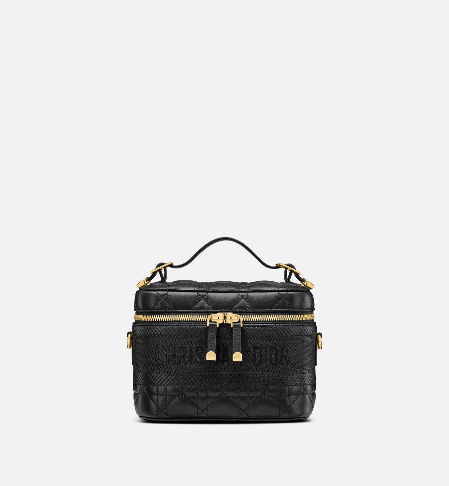 Dior Small Dior Travel Vanity Case in Black