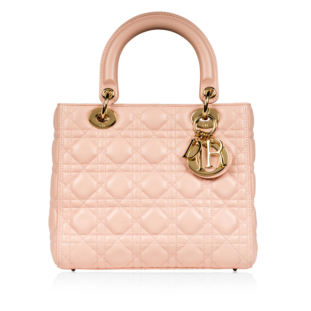 Luxury Dior Lady Luxury Dior Medium - Blush PInk