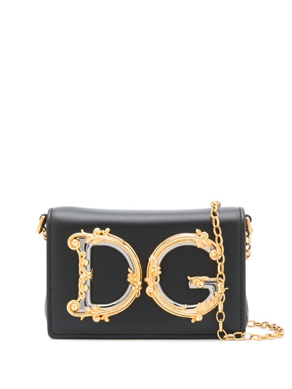 Dolce and Gabbana DG Mini Leather Crossbody Bag /belt bag