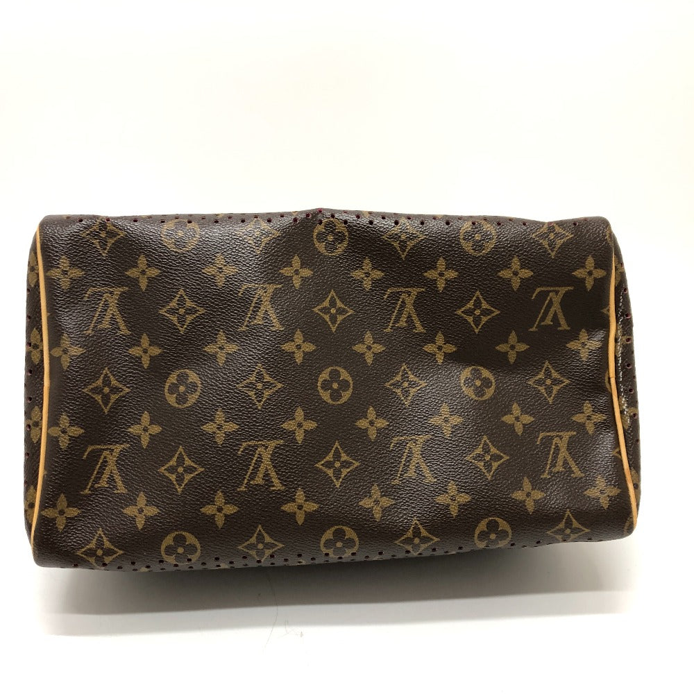 LOUIS VUITTON Handbag M95180 Monogram canvas Brown x purple type Monogram Perfo Speedy 30 Women