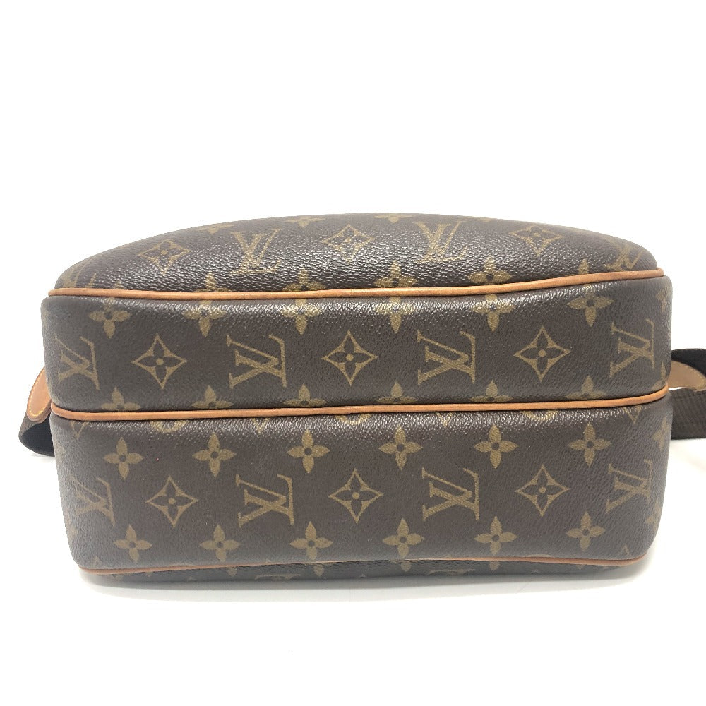 LOUIS VUITTON Shoulder Bag M45254 Monogram canvas Brown Monogram Reporter PM Women