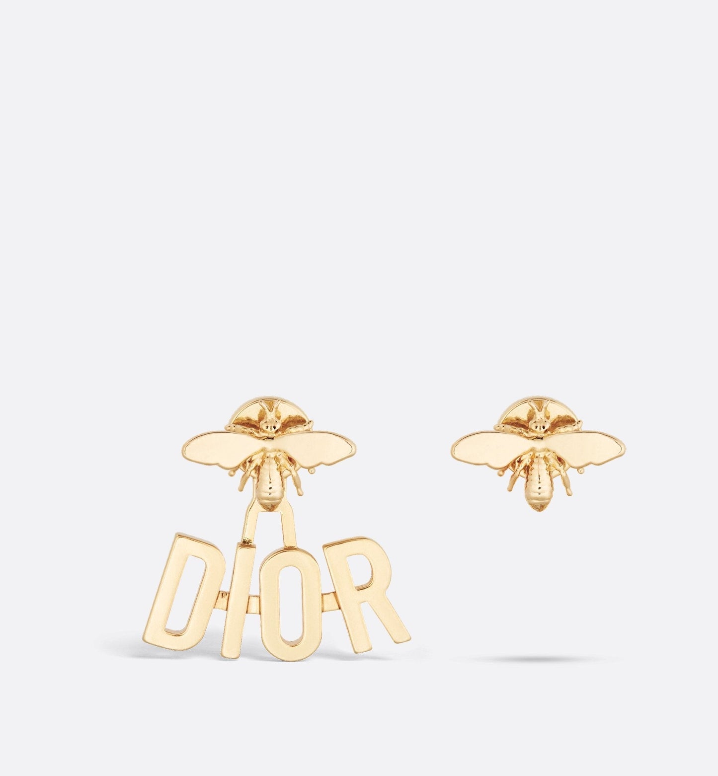 Luxury DiorEvolution Earrings Gold Finish Metal