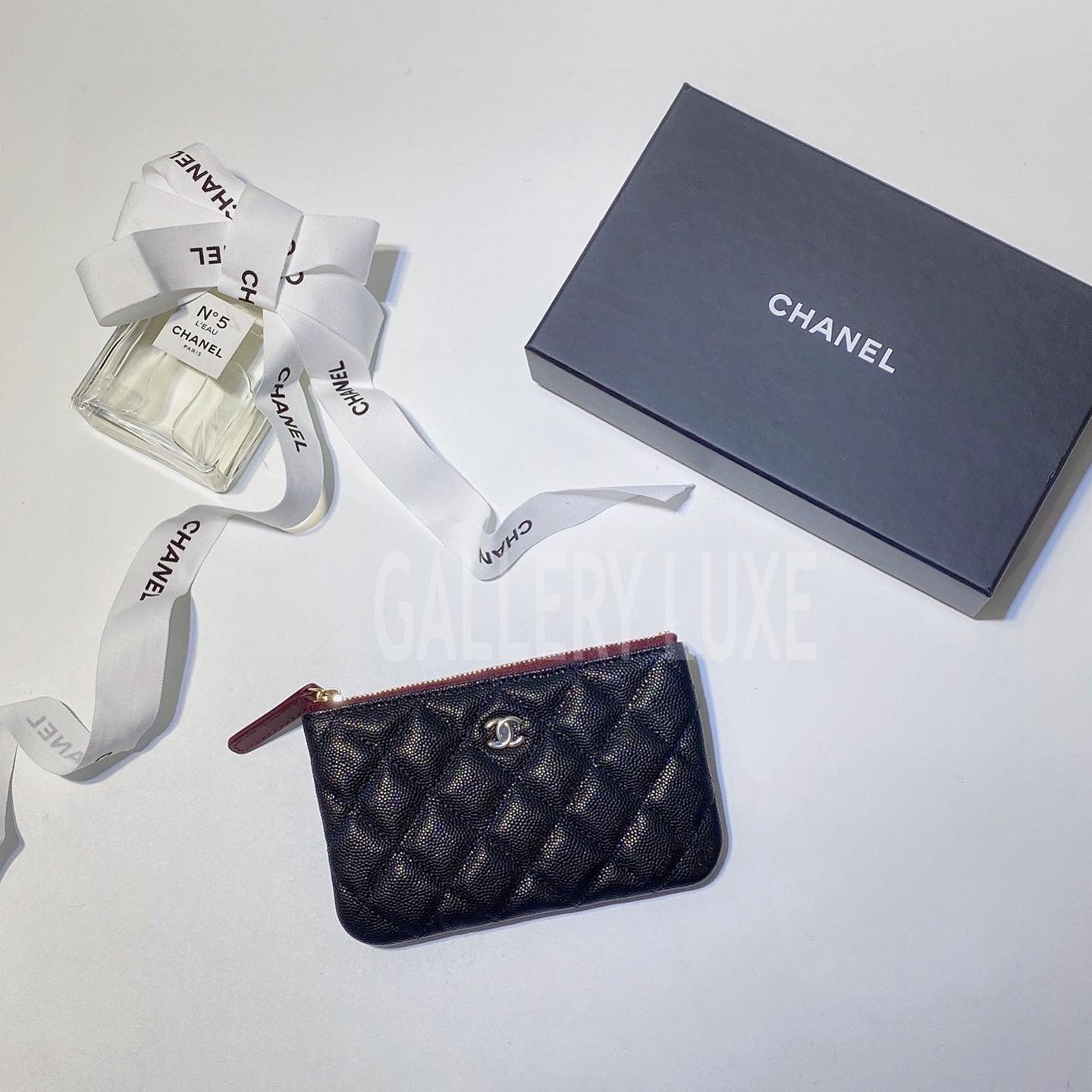 No.3111-Chanel Caviar Mini O Case Pouch (Unused / 未使用品)