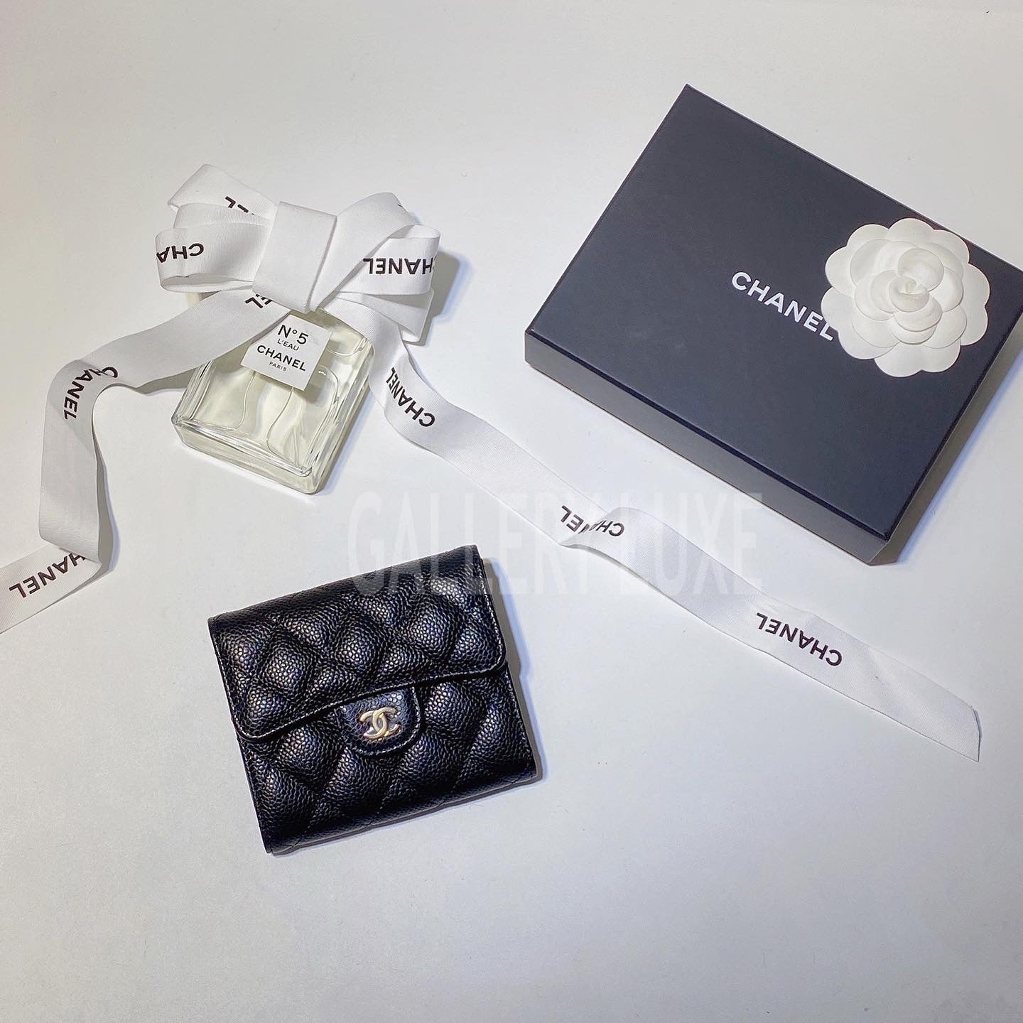 No.3110-Chanel Caviar Timeless Classic Small Wallet (Unused / 未使用品)