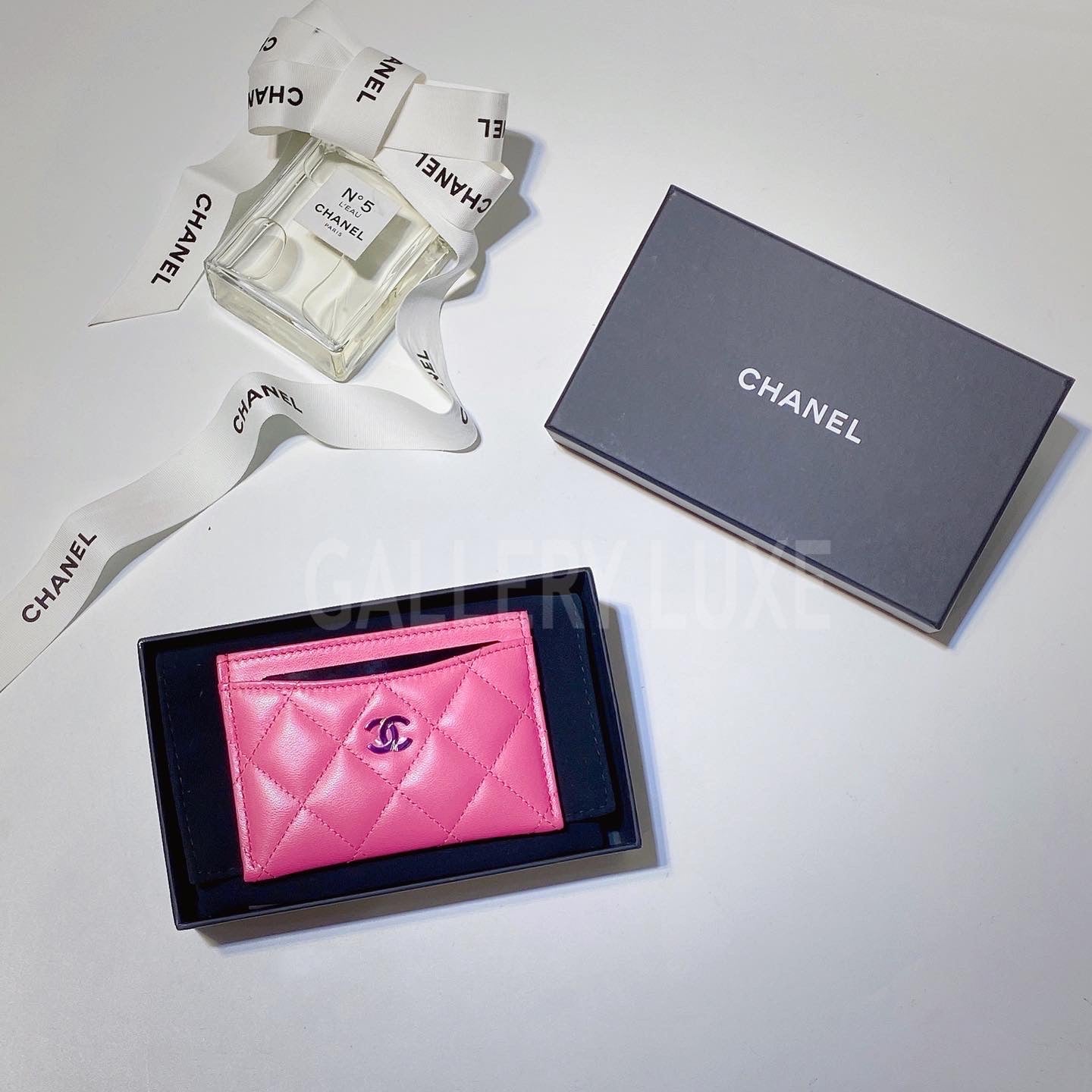 No.3100-Chanel Lambskin Timeless Classic Card Holder