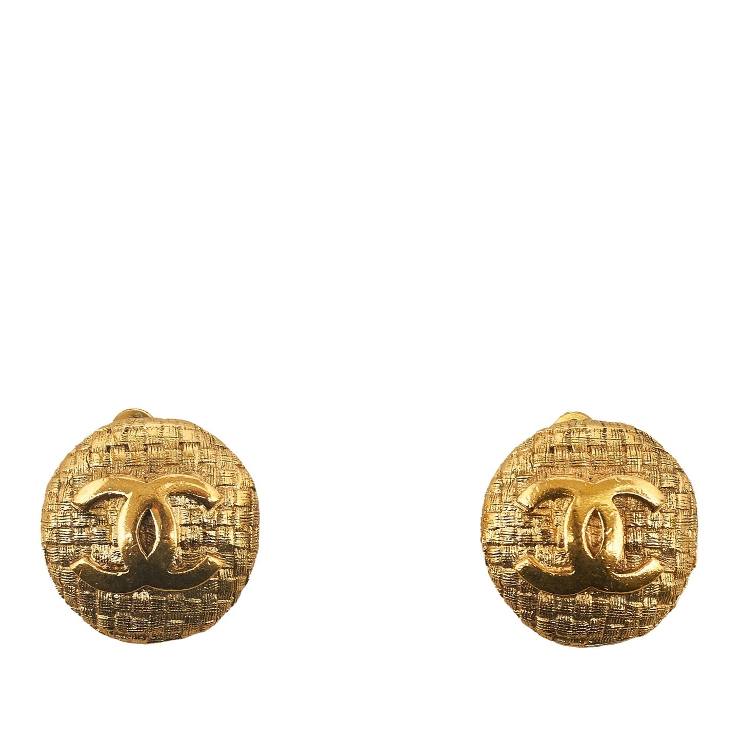 Luxury Chanel CC Clip On Earrings Costume Earrings
