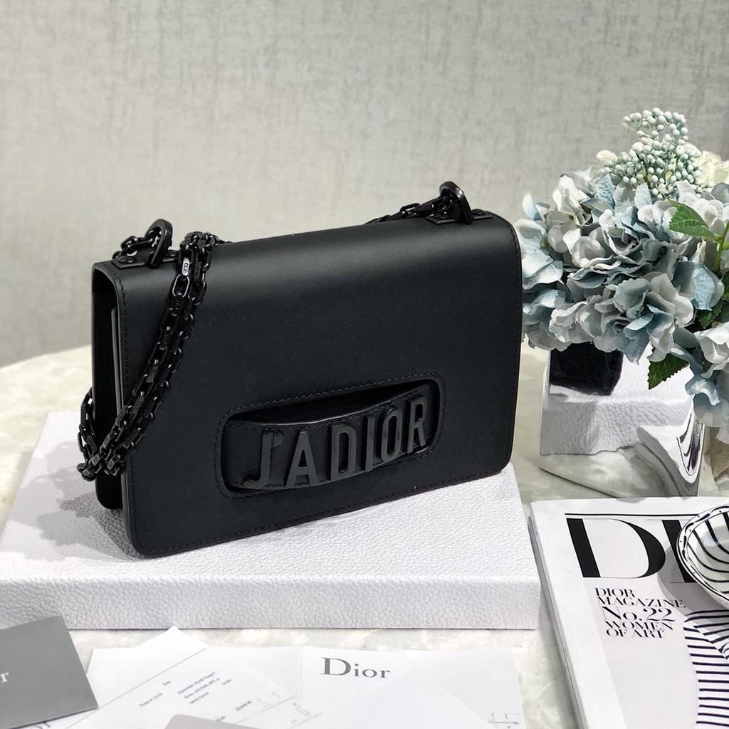 Luxury DiorMini J'ALuxury DiorBag In Black Ultra Matte Calfskin