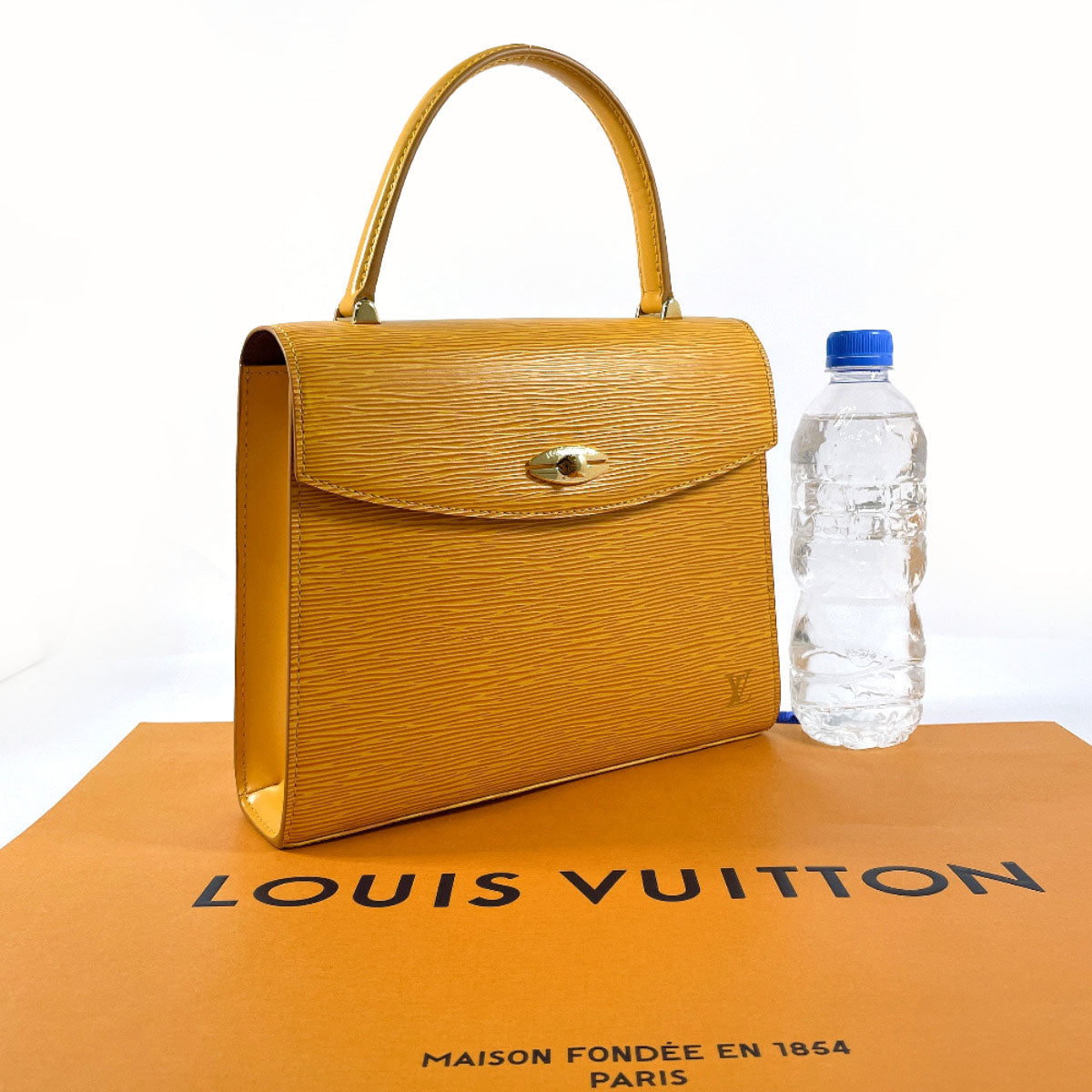 Louis Vuitton Malesherbes Epi Leather Handbag