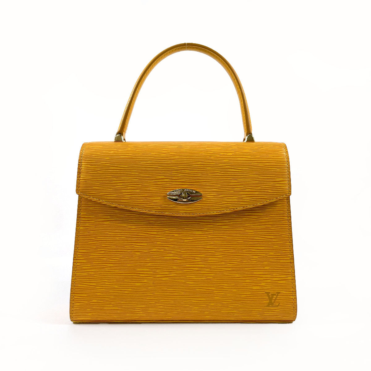 Louis Vuitton Malesherbes Epi Leather Handbag