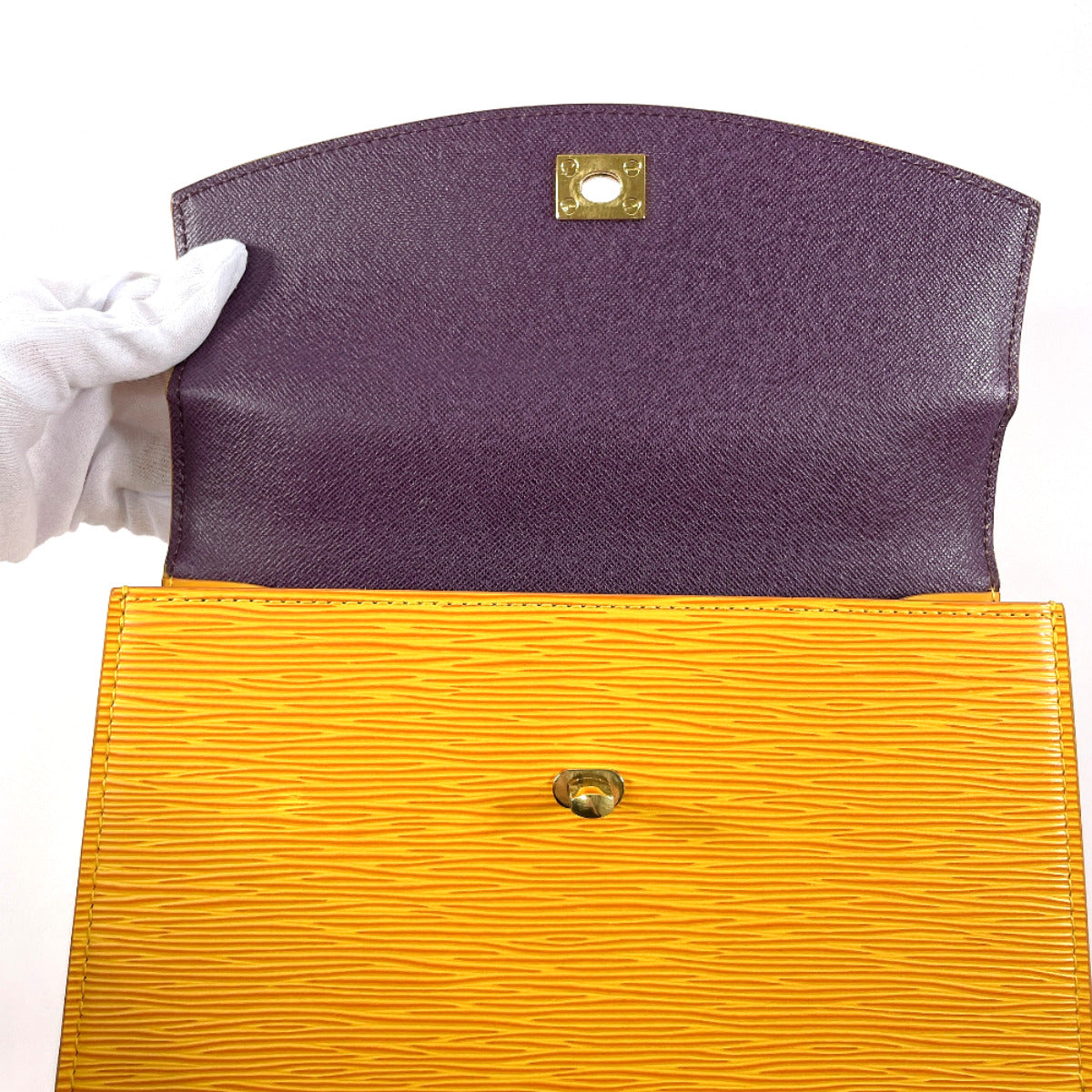 Louis Vuitton Malesherbes Epi Leather Handbag