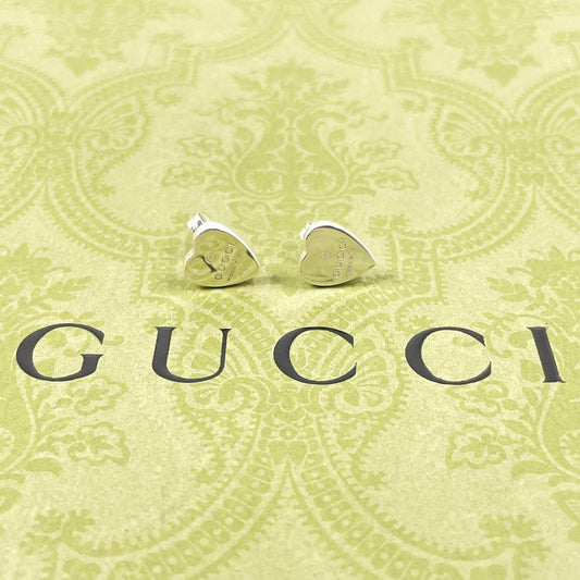 Luxury Gucci Trending 2025 Silver 925 Heart Shape Earrings