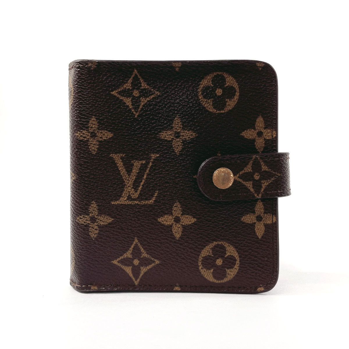Louis Vuitton Monogram Canvas Compact Zip Wallet