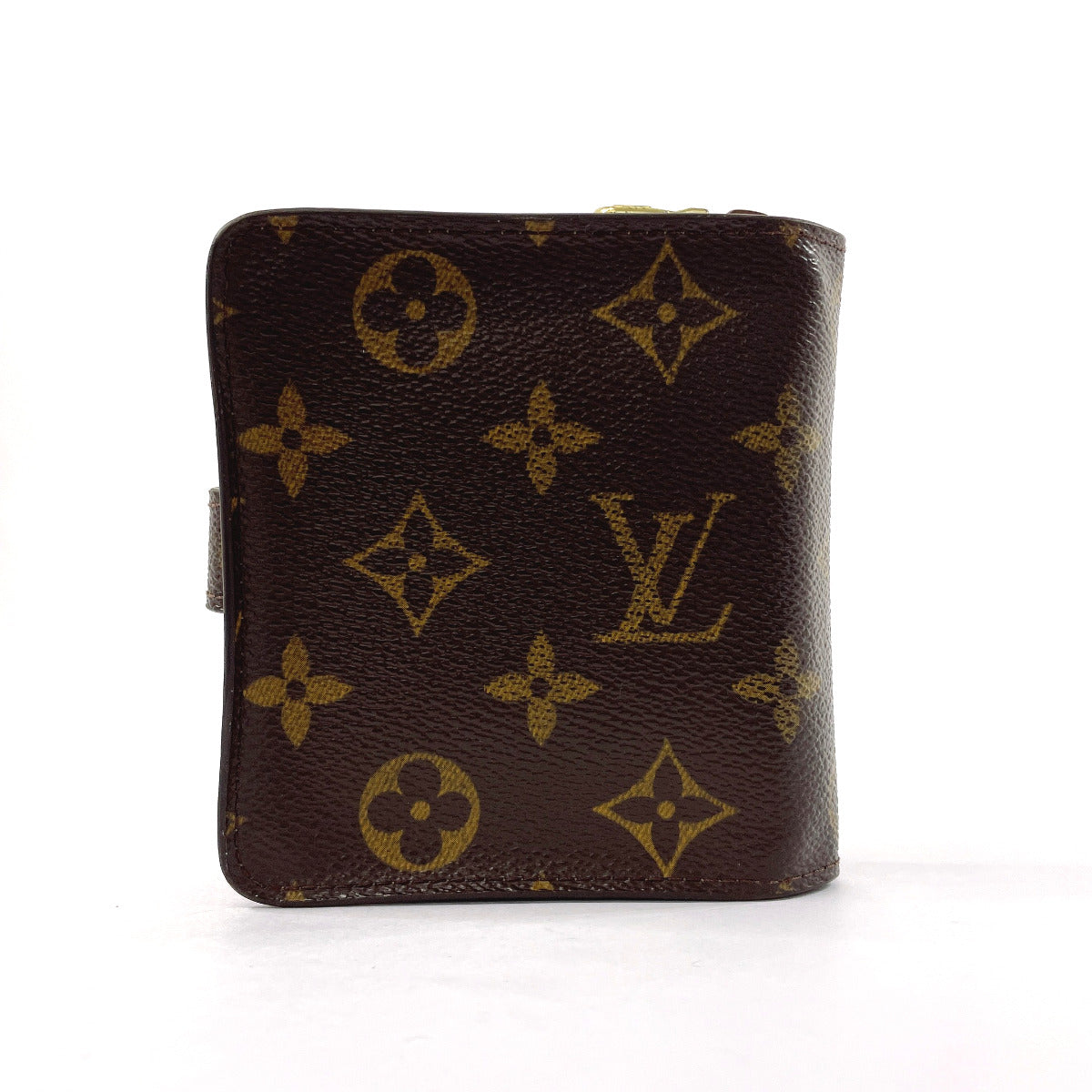 Louis Vuitton Monogram Canvas Compact Zip Wallet