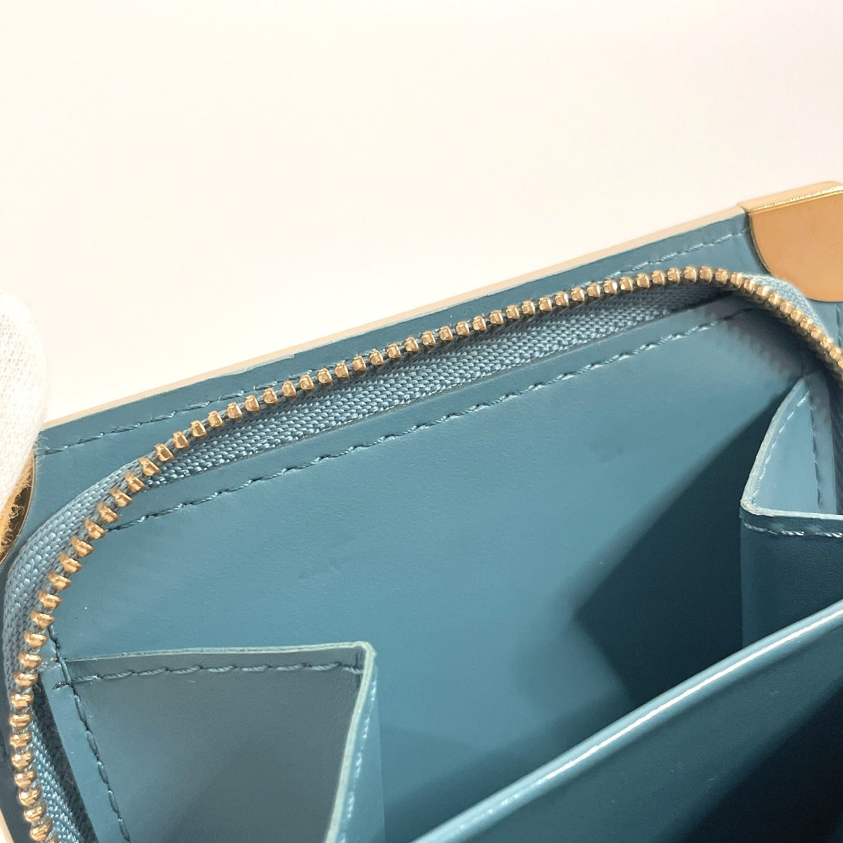 Louis Vuitton Compact Zip Suhali Leather Wallet