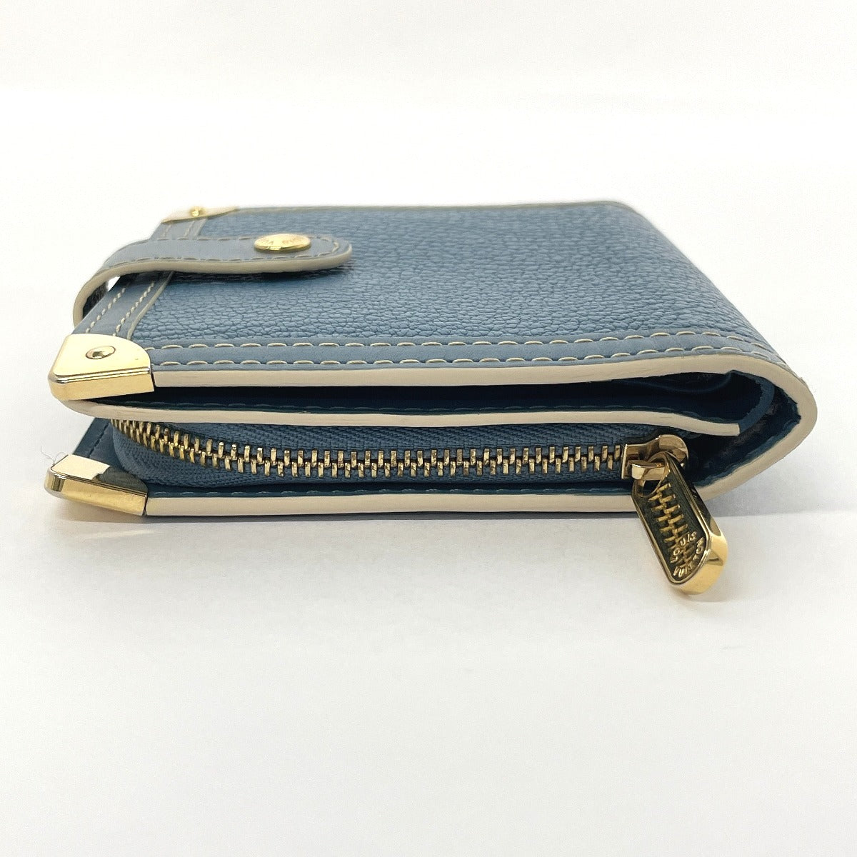 Louis Vuitton Compact Zip Suhali Leather Wallet