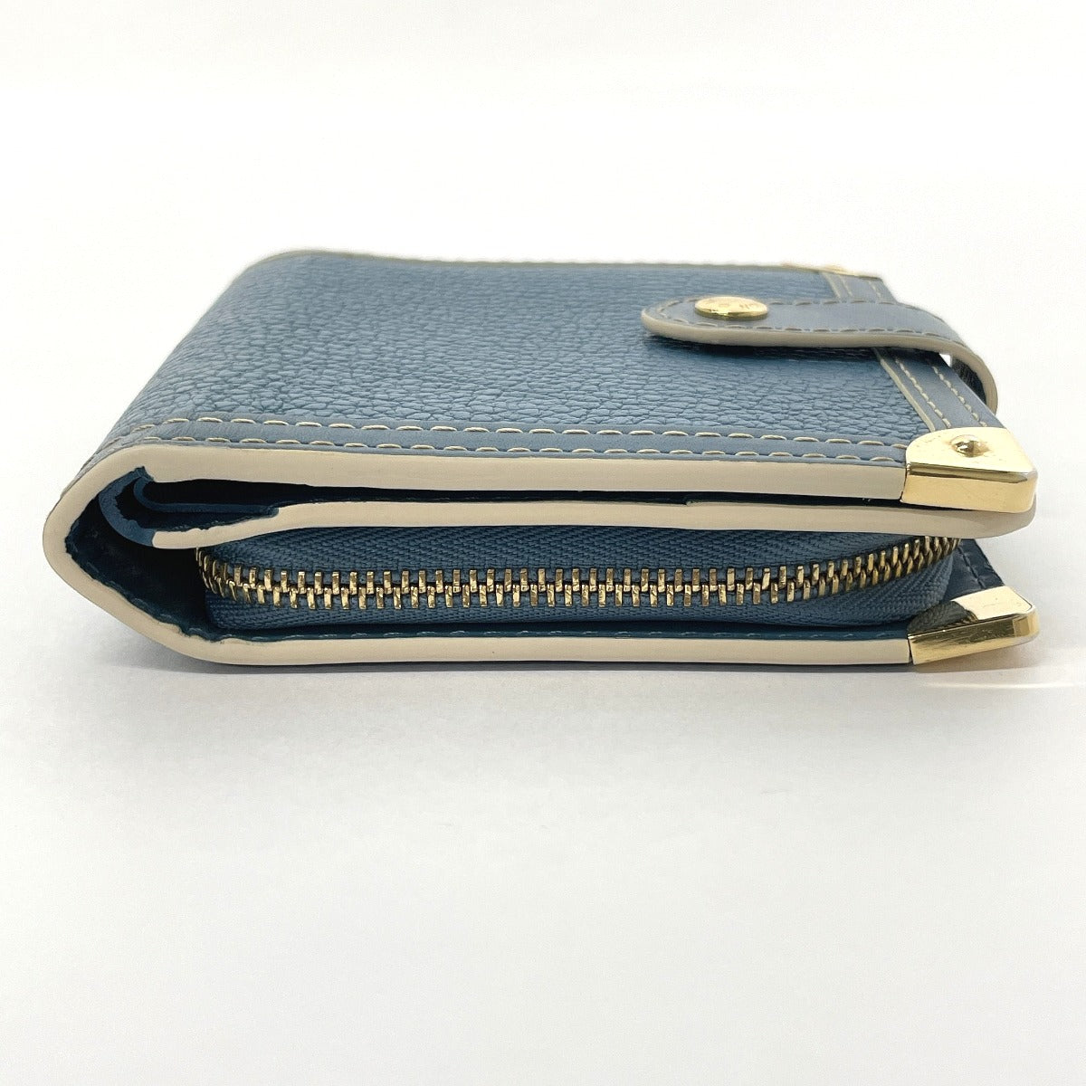 Louis Vuitton Compact Zip Suhali Leather Wallet