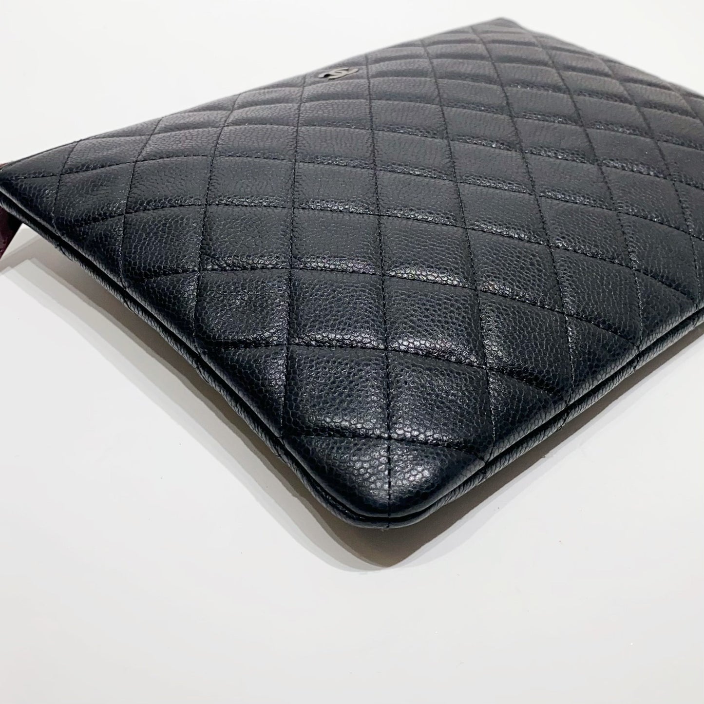 No.4055-Chanel Medium Timeless Classic O Case Clutch