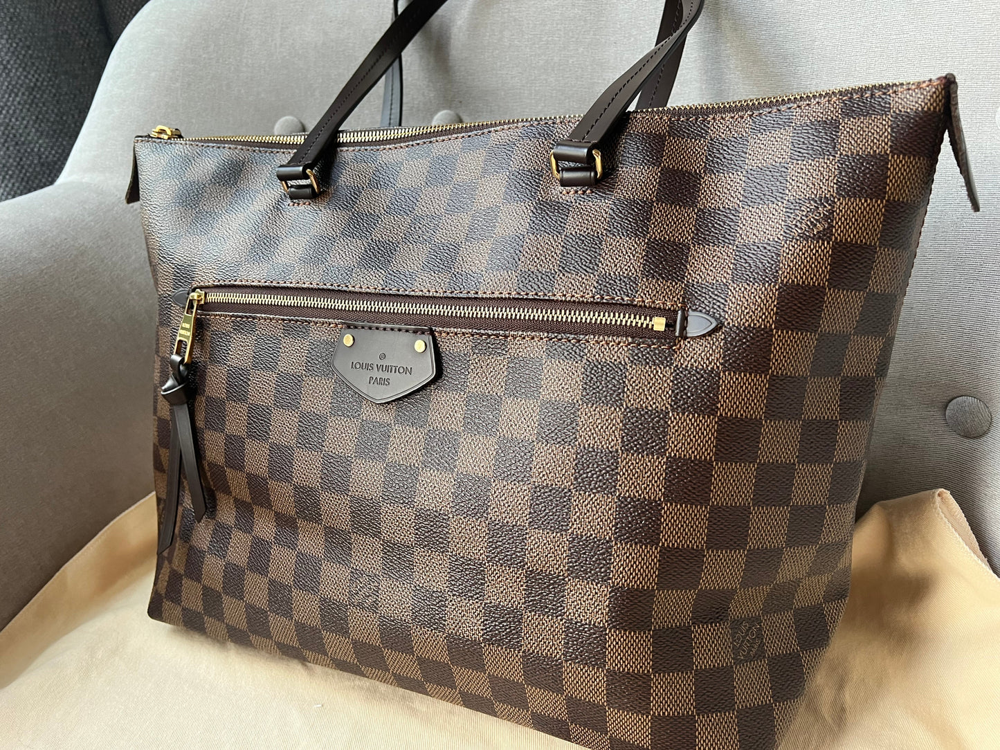 Louis Vuitton Lena Tote MM Damier Ebene