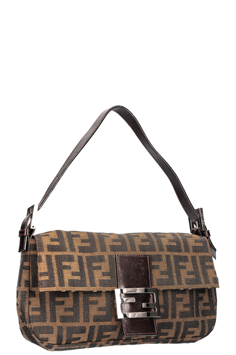 Luxury Fendi Vintage Zucca Baguette Bag