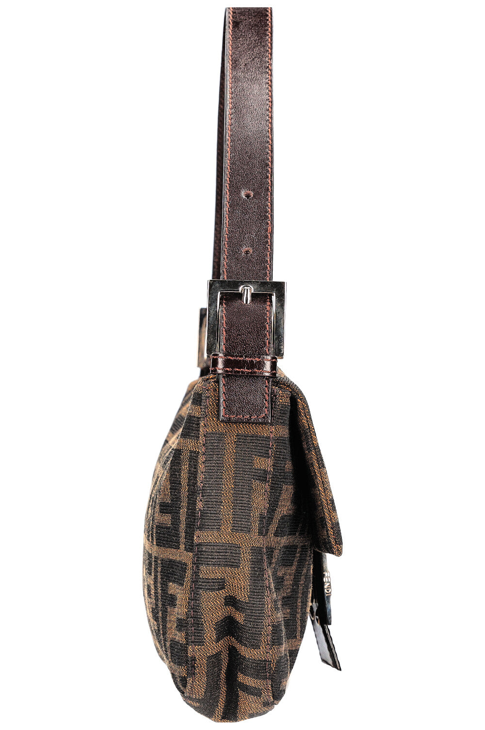 Luxury Fendi Vintage Zucca Baguette Bag