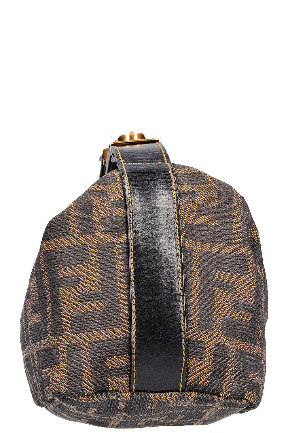 Luxury Fendi Vintage Zucca Top Handle Bag