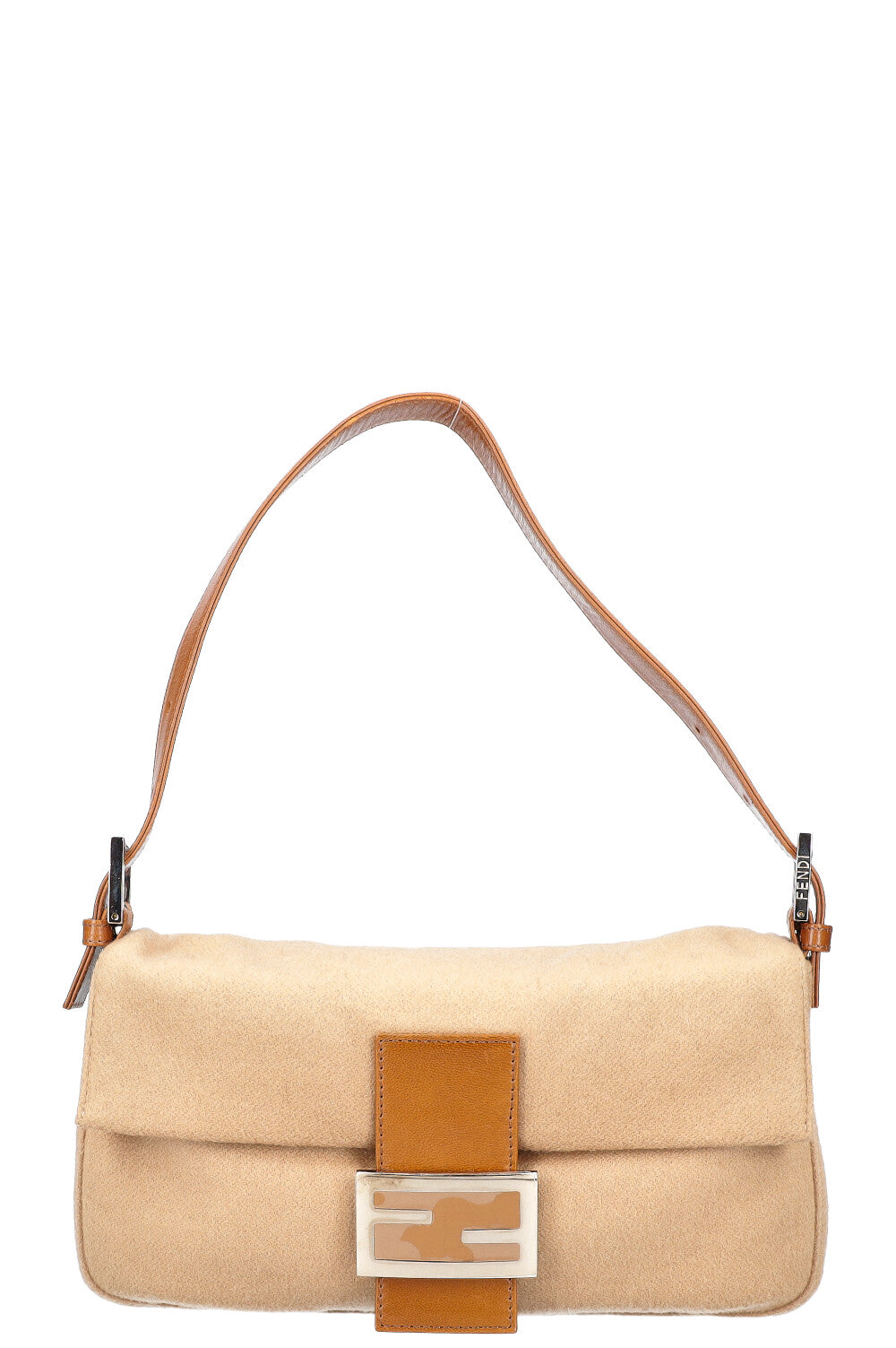 Luxury Fendi Baguette Bag Beige