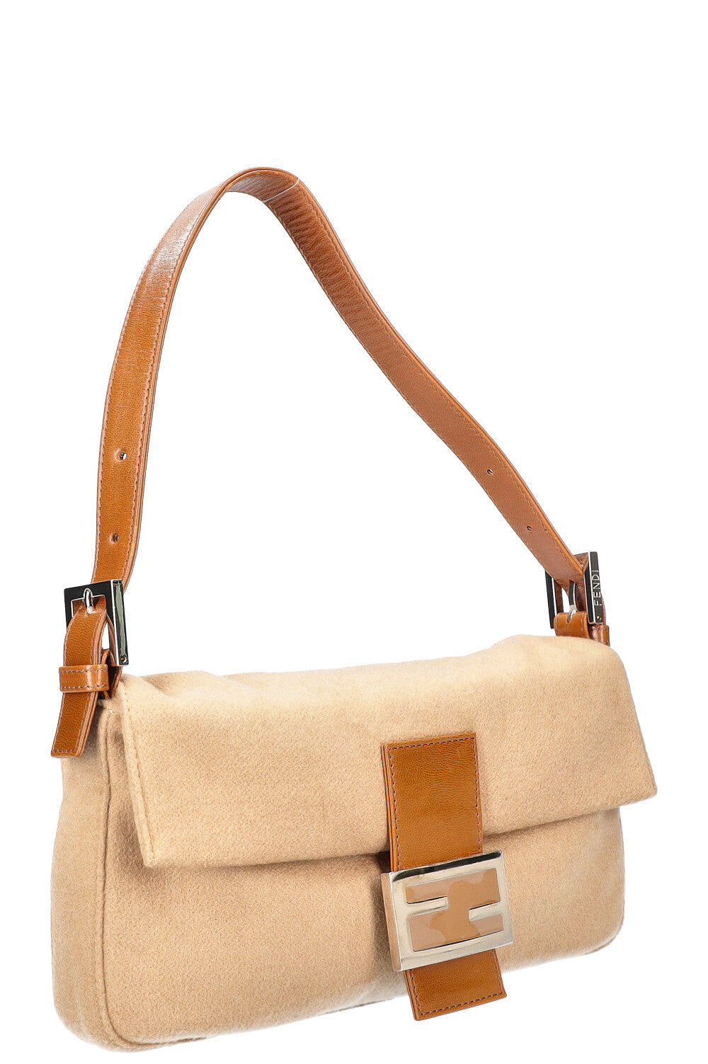 Luxury Fendi Baguette Bag Beige