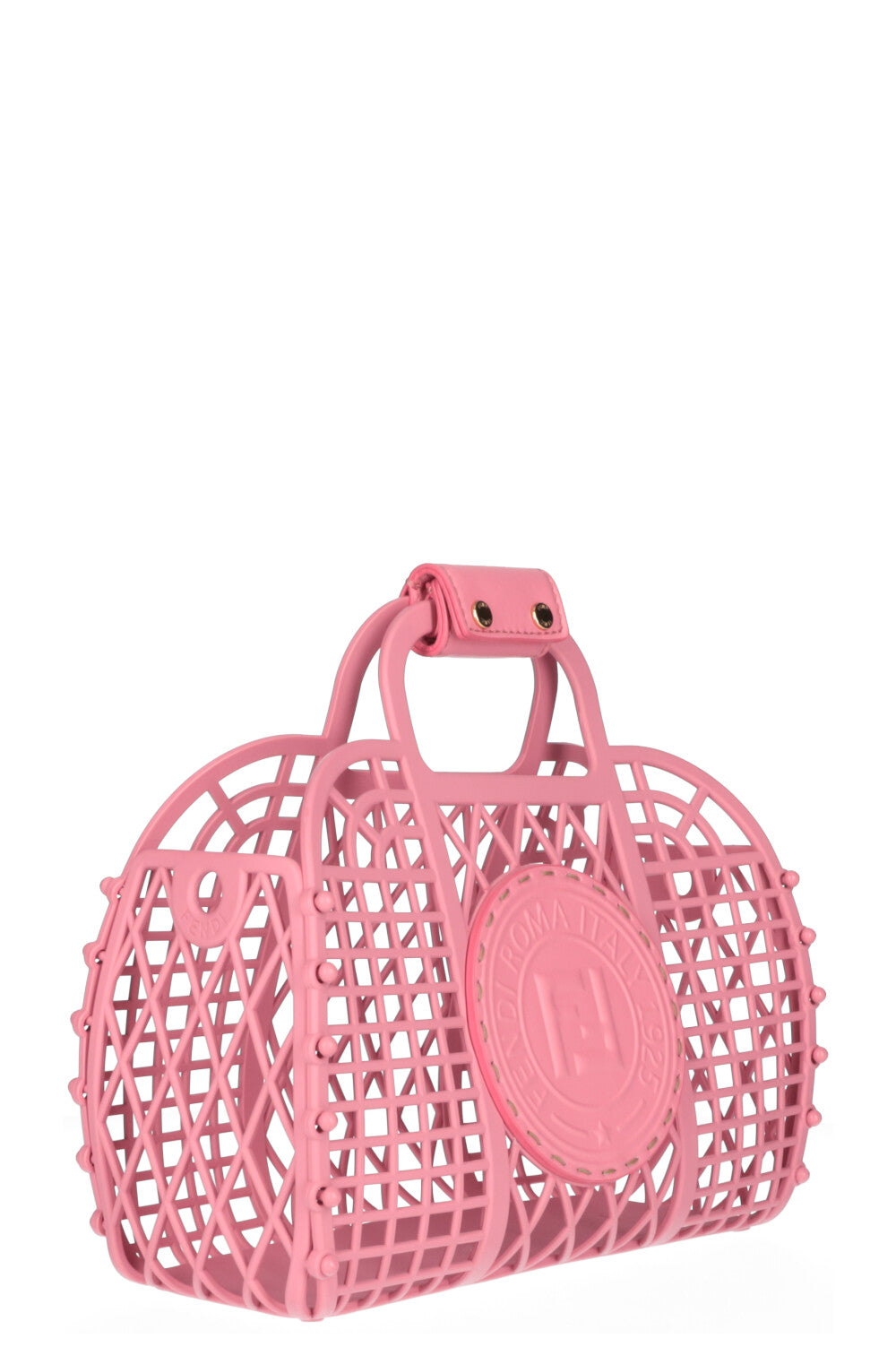 Luxury Fendi Recycled Plastik Basket Small