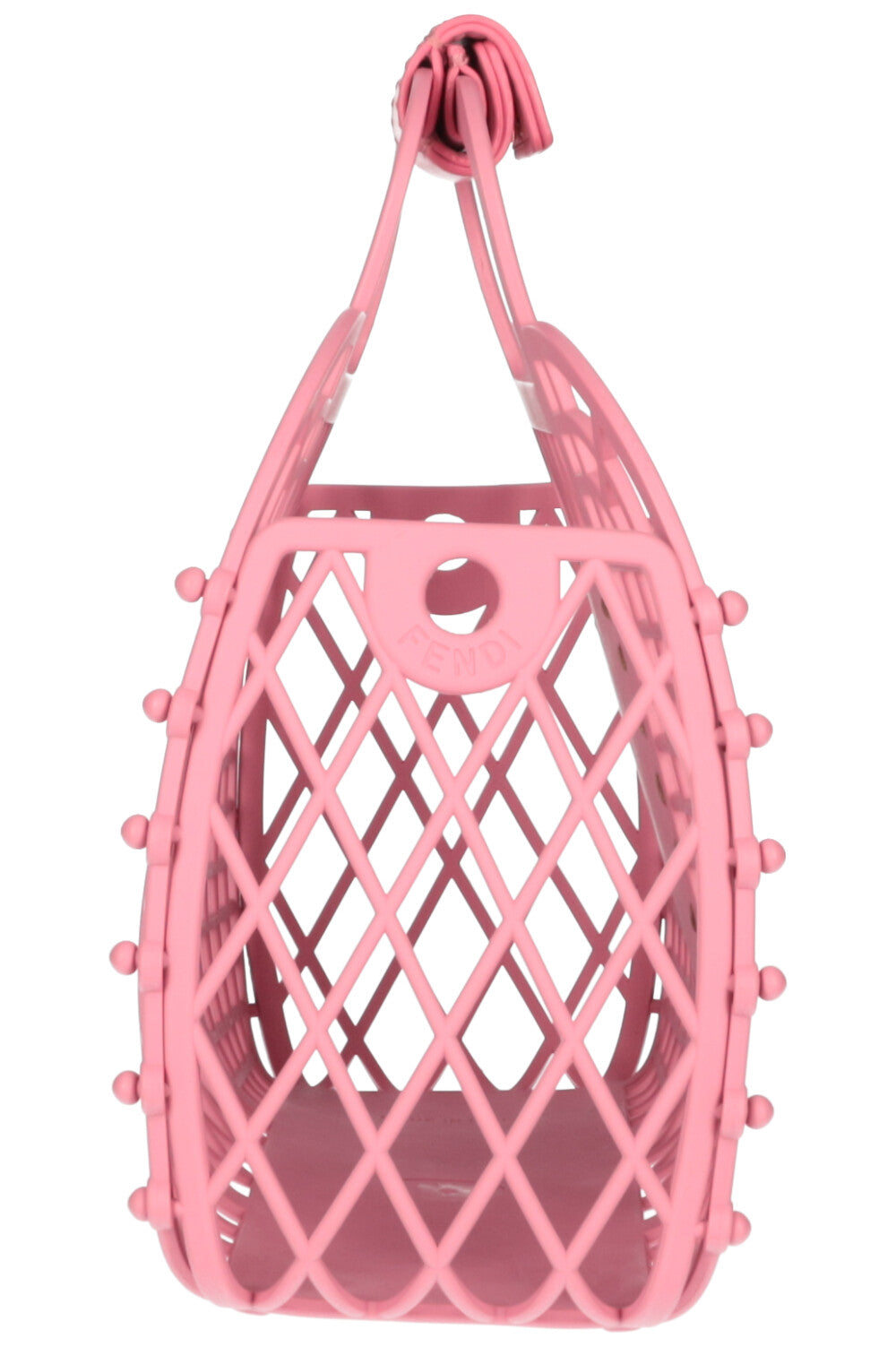 Luxury Fendi Recycled Plastik Basket Small