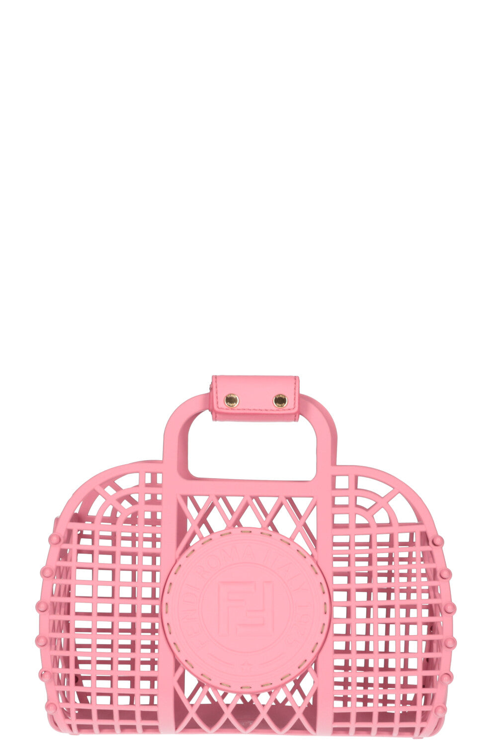 Luxury Fendi Recycled Plastik Basket Small