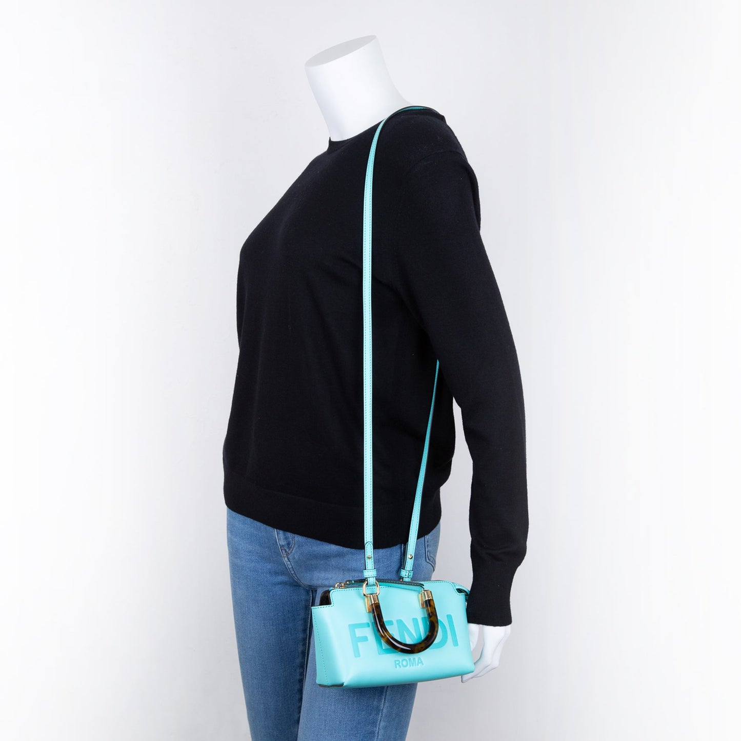 Fendi 2023 Mini By the Way Boston Bag