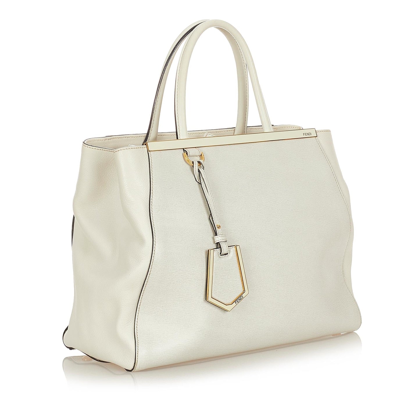 Luxury Fendi2Jours Leather Satchel (SHG-23583)